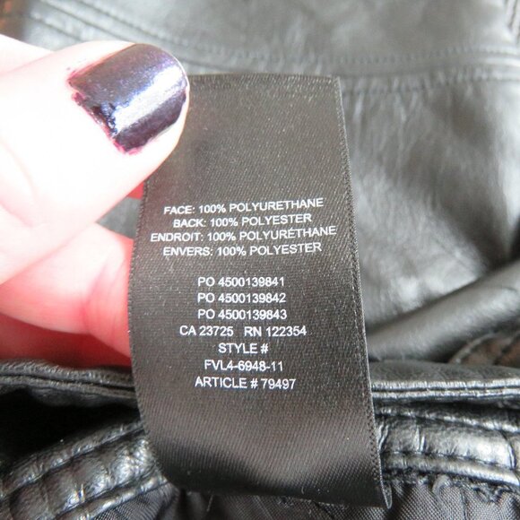 ARITZIA WILFRED High Tied Pant in Black Vegan Leather - Size US 00 (No belt) - Picture 16 of 16